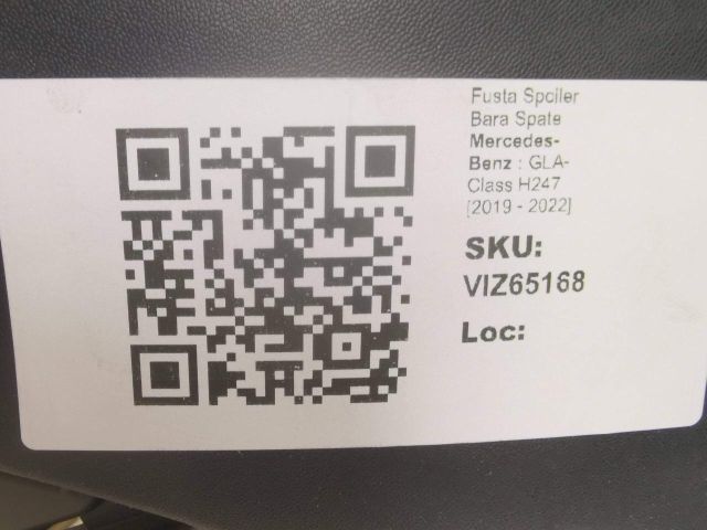 bontott MERCEDES-BENZ GLA Hátsó Lökhárító Alsó (Műanyag)