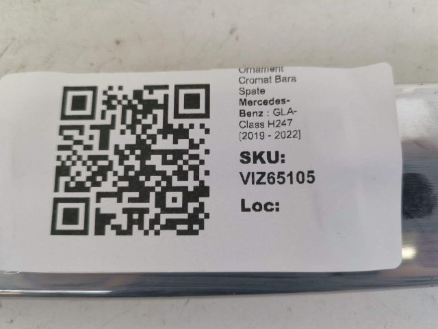 bontott MERCEDES-BENZ GLA Hátsó Lökhárító Díszléc