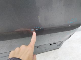 bontott MERCEDES-BENZ GLA Jobb hátsó Ajtó (Üres lemez)