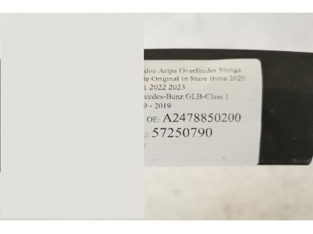 bontott MERCEDES-BENZ GLB Bal hátsó Sárvédő Díszléc