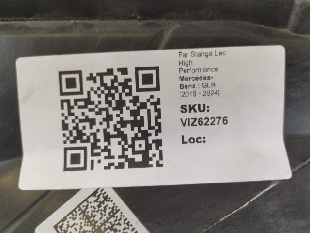 bontott MERCEDES-BENZ GLB Bal Ledes Fényszóró