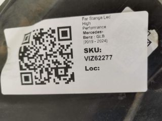 bontott MERCEDES-BENZ GLB Bal Ledes Fényszóró