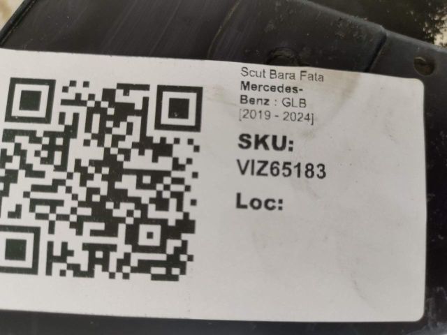 bontott MERCEDES-BENZ GLB Első Lökhárító Alsó Tálca