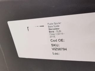 bontott MERCEDES-BENZ GLB Hátsó Lökhárító Alsó (Műanyag)