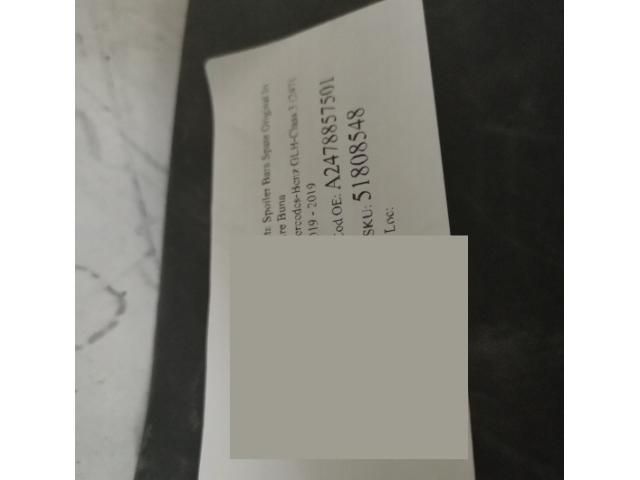 bontott MERCEDES-BENZ GLB Hátsó Lökhárító Alsó (Műanyag)