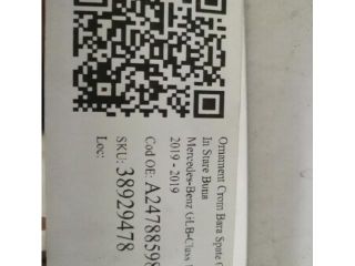 bontott MERCEDES-BENZ GLB Hátsó Lökhárító Díszléc