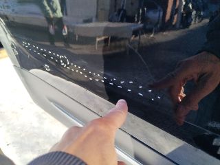 bontott MERCEDES-BENZ GLB Jobb hátsó Ajtó (Üres lemez)