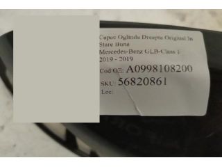 bontott MERCEDES-BENZ GLB Jobb Visszapillantó Tükör Burkolat