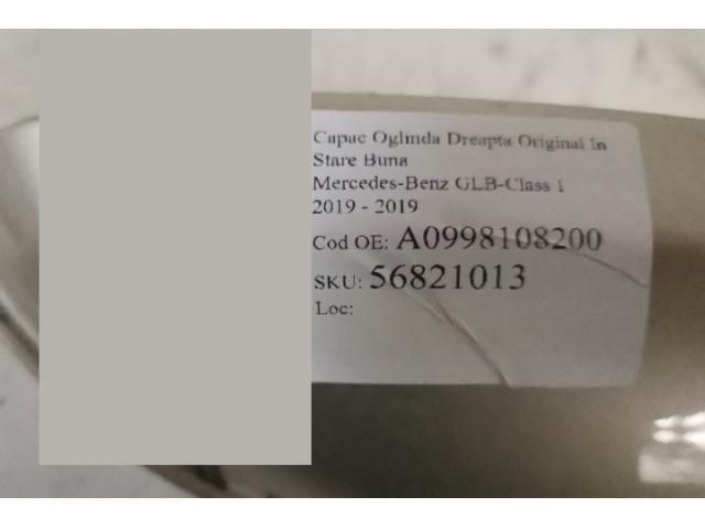 bontott MERCEDES-BENZ GLB Jobb Visszapillantó Tükör Burkolat