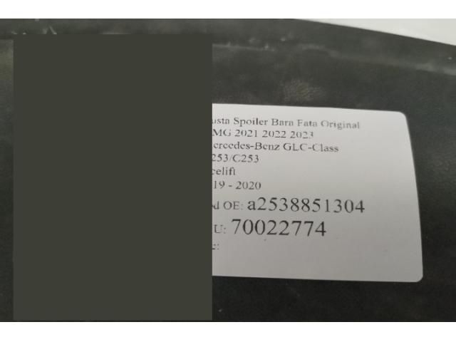 bontott MERCEDES-BENZ GLC Homlokfal (Üres lemez)