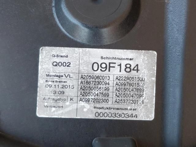 bontott MERCEDES-BENZ GLC Bal első Ablakemelő Szerkezet (Elektromos)