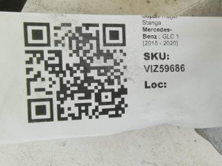 bontott MERCEDES-BENZ GLC Bal első Lökhárító Tartó (Műanyag)