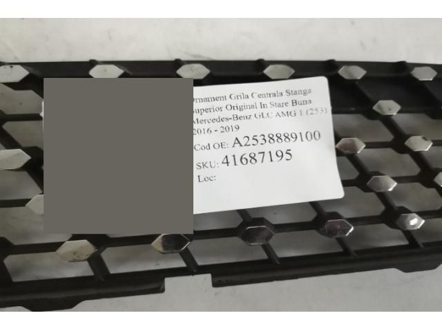 bontott MERCEDES-BENZ GLC Bal első Lökhárító Vakborítás