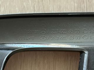 bontott MERCEDES-BENZ GLC Első Lökhárító Alsó (Műanyag)