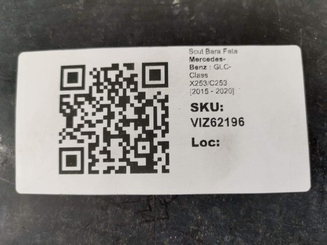 bontott MERCEDES-BENZ GLC Első Lökhárító Alsó Tálca