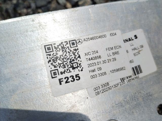 bontott MERCEDES-BENZ GLC Első Lökhárító Merevítő (Fém)