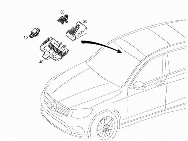 bontott MERCEDES-BENZ GLC Fényérzékelő