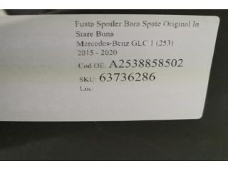 bontott MERCEDES-BENZ GLC Hátsó Lökhárító Alsó (Műanyag)