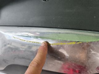 bontott MERCEDES-BENZ GLC Hátsó Lökhárító (Részeivel)