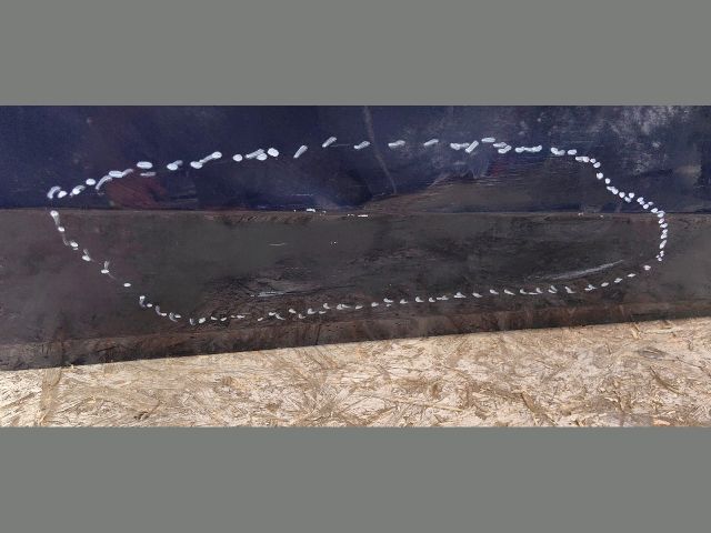 bontott MERCEDES-BENZ GLC Jobb első Ajtó (Üres lemez)