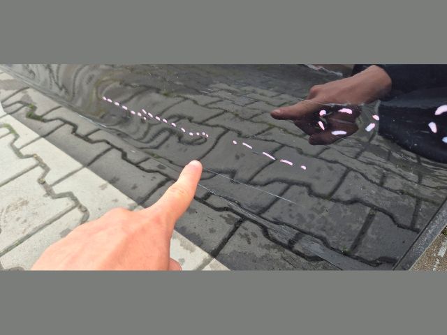 bontott MERCEDES-BENZ GLC Jobb első Ajtó (Üres lemez)