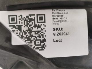 bontott MERCEDES-BENZ GLC Jobb Fényszóró