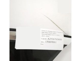 bontott MERCEDES-BENZ GLC Jobb hátsó Fixüveg (Ajtóban)