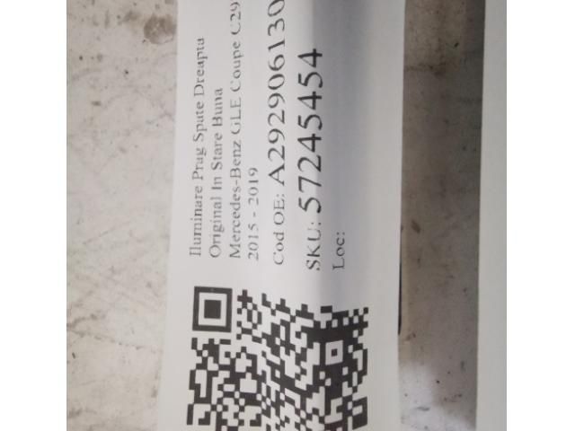 bontott MERCEDES-BENZ GLE Ajtó Világítás