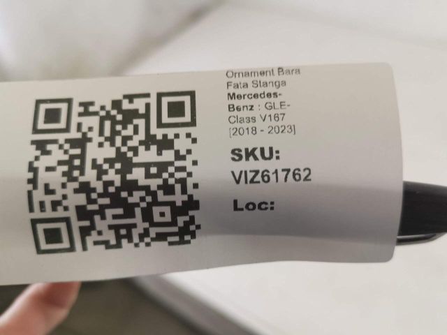 bontott MERCEDES-BENZ GLE Bal első Lökhárító Díszléc