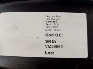 bontott MERCEDES-BENZ GLE Bal első Lökhárító Tartó (Műanyag)