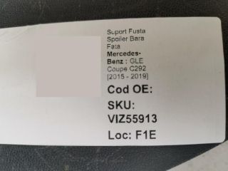 bontott MERCEDES-BENZ GLE Bal első Oldal Lökhárító Tartó (Műanyag)