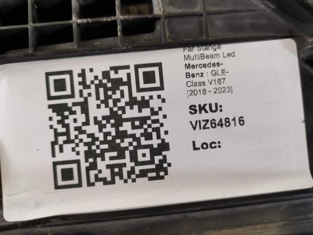 bontott MERCEDES-BENZ GLE Bal Ledes Fényszóró