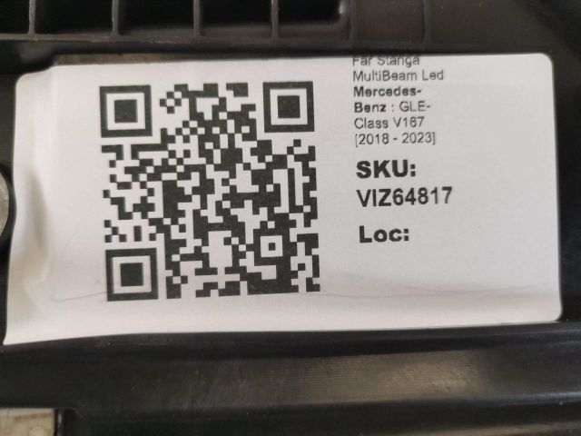 bontott MERCEDES-BENZ GLE Bal Ledes Fényszóró