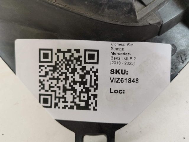 bontott MERCEDES-BENZ GLE Bal Szemüvegtartó