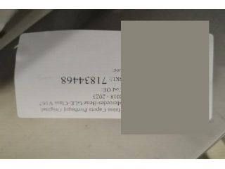 bontott MERCEDES-BENZ GLE Csomagtérajtó (Üres lemez)