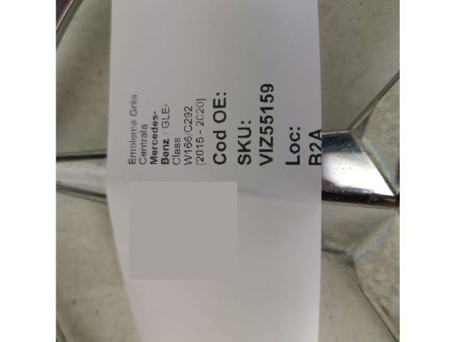 bontott MERCEDES-BENZ GLE Első Embléma