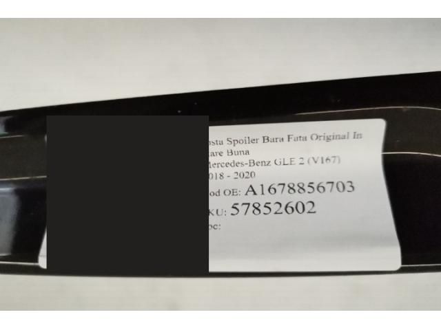 bontott MERCEDES-BENZ GLE Első Lökhárító Alsó (Műanyag)