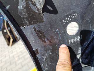 bontott MERCEDES-BENZ GLE Első Lökhárító (Üresen)