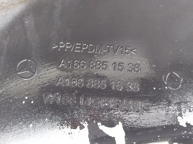 bontott MERCEDES-BENZ GLE Első Lökhárító (Üresen)