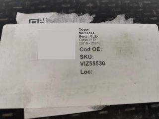 bontott MERCEDES-BENZ GLE Homlokfal (Üres lemez)