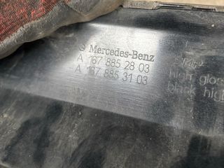 bontott MERCEDES-BENZ GLE Hátsó Lökhárító Alsó (Műanyag)