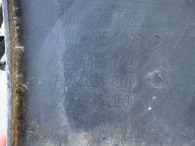 bontott MERCEDES-BENZ GLE Hátsó Lökhárító Alsó (Műanyag)