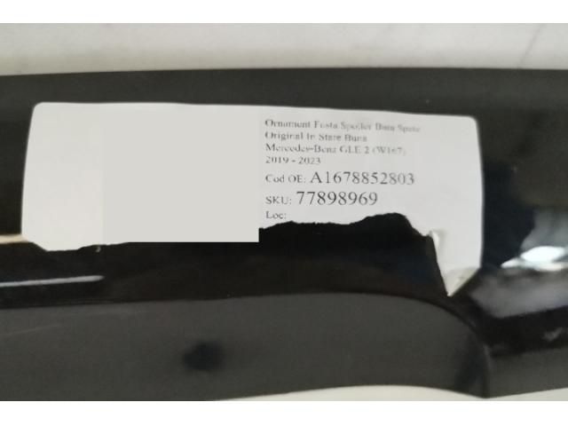 bontott MERCEDES-BENZ GLE Hátsó Lökhárító Alsó (Műanyag)