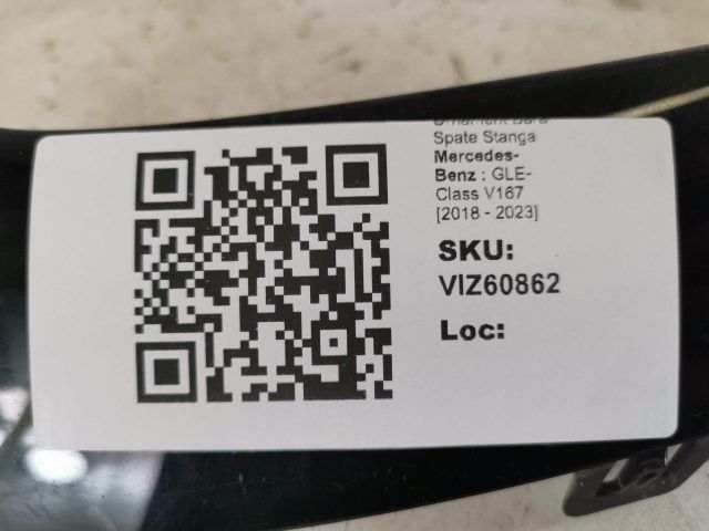 bontott MERCEDES-BENZ GLE Hátsó Lökhárító Díszléc