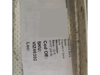 bontott MERCEDES-BENZ GLE Hátsó Lökhárító Merevítő (Fém)