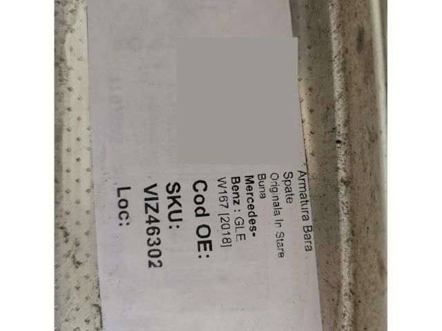 bontott MERCEDES-BENZ GLE Hátsó Lökhárító Merevítő (Fém)