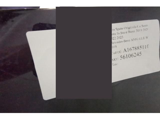 bontott MERCEDES-BENZ GLE Hátsó Lökhárító (Részeivel)