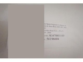 bontott MERCEDES-BENZ GLE Hátsó Lökhárító (Részeivel)