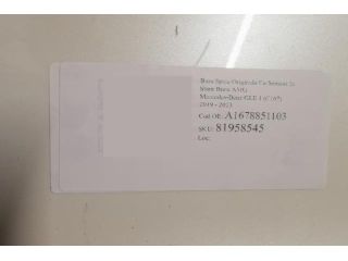 bontott MERCEDES-BENZ GLE Hátsó Lökhárító (Részeivel)