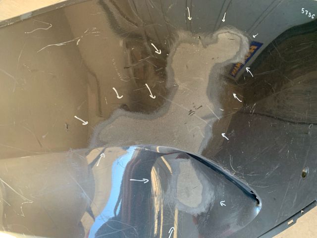 bontott MERCEDES-BENZ GLE Hátsó Lökhárító (Üresen)